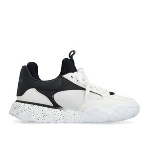 ALEXANDER MCQUEEN COURT TECH LEATHER SNEAKER